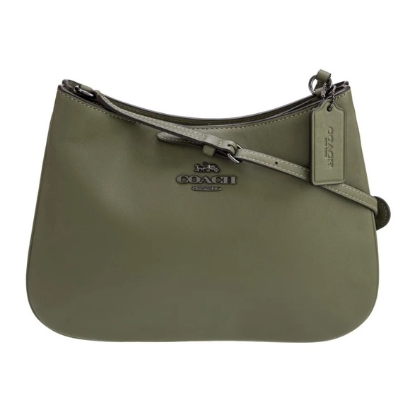 🌟 NWT Coach Penelope Shoulder Bag - Moss Green - Picture 1 of 15